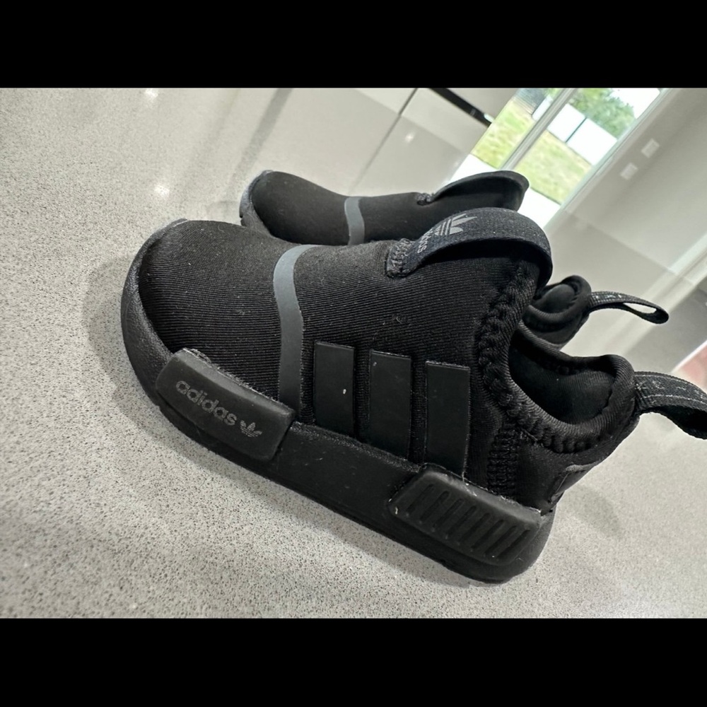 Adidas Kids Black Sneakers